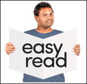 Easy read logo